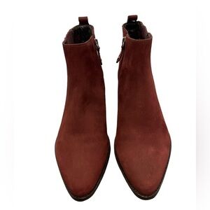 Marc Joseph Suede Lexington Booties.